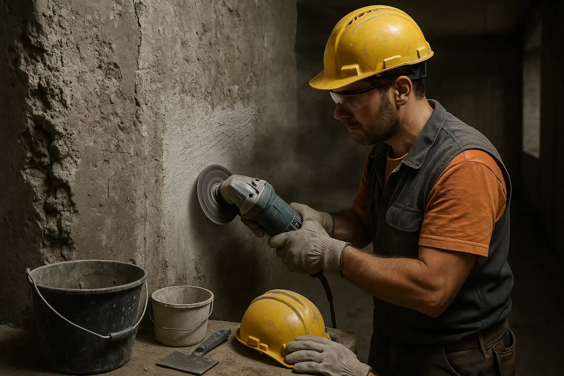 آماده سازی سطح بتن برای ترمیم