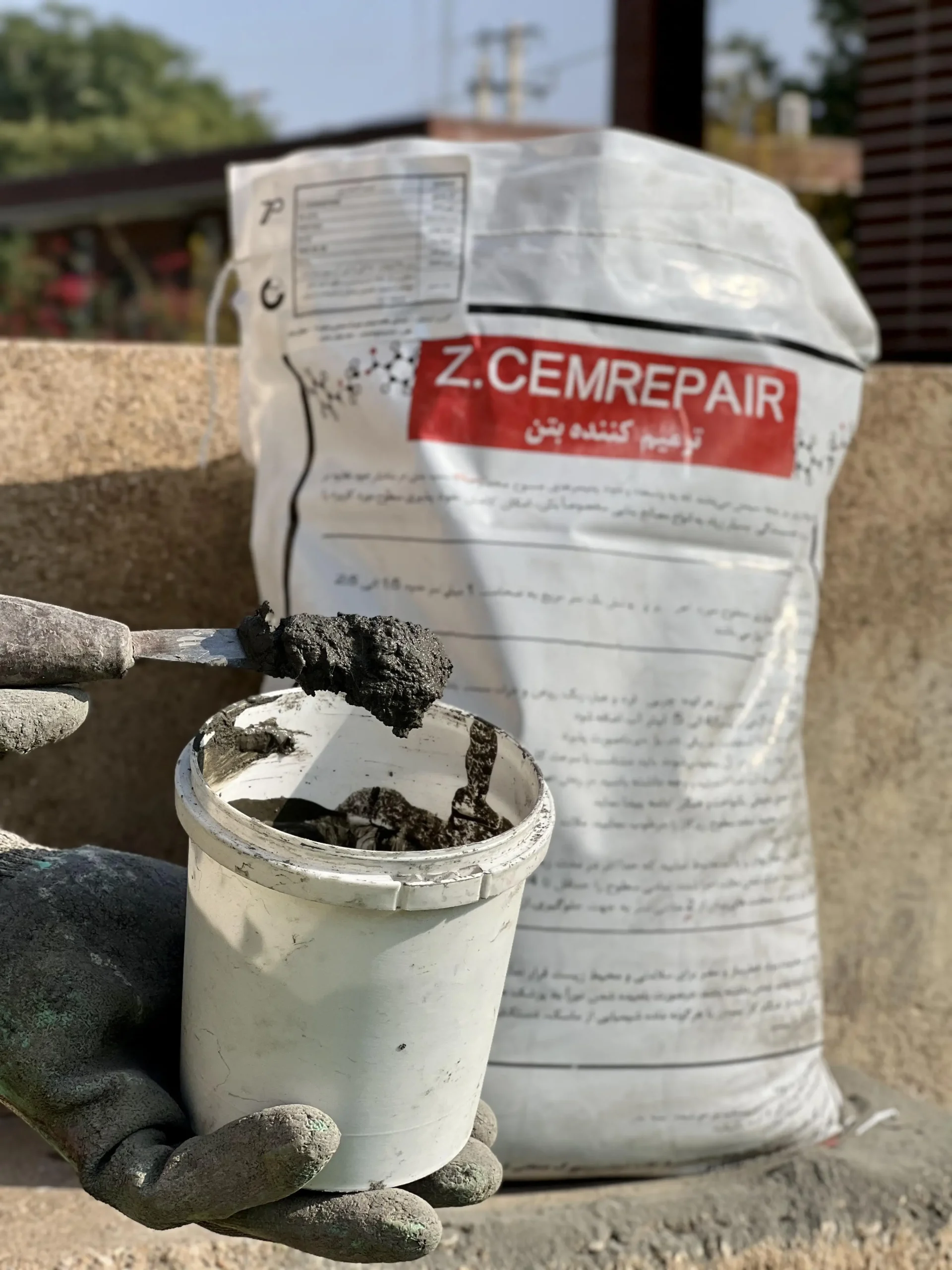 ترمیم کننده بتن Z.CEMREPAIR - Image 6