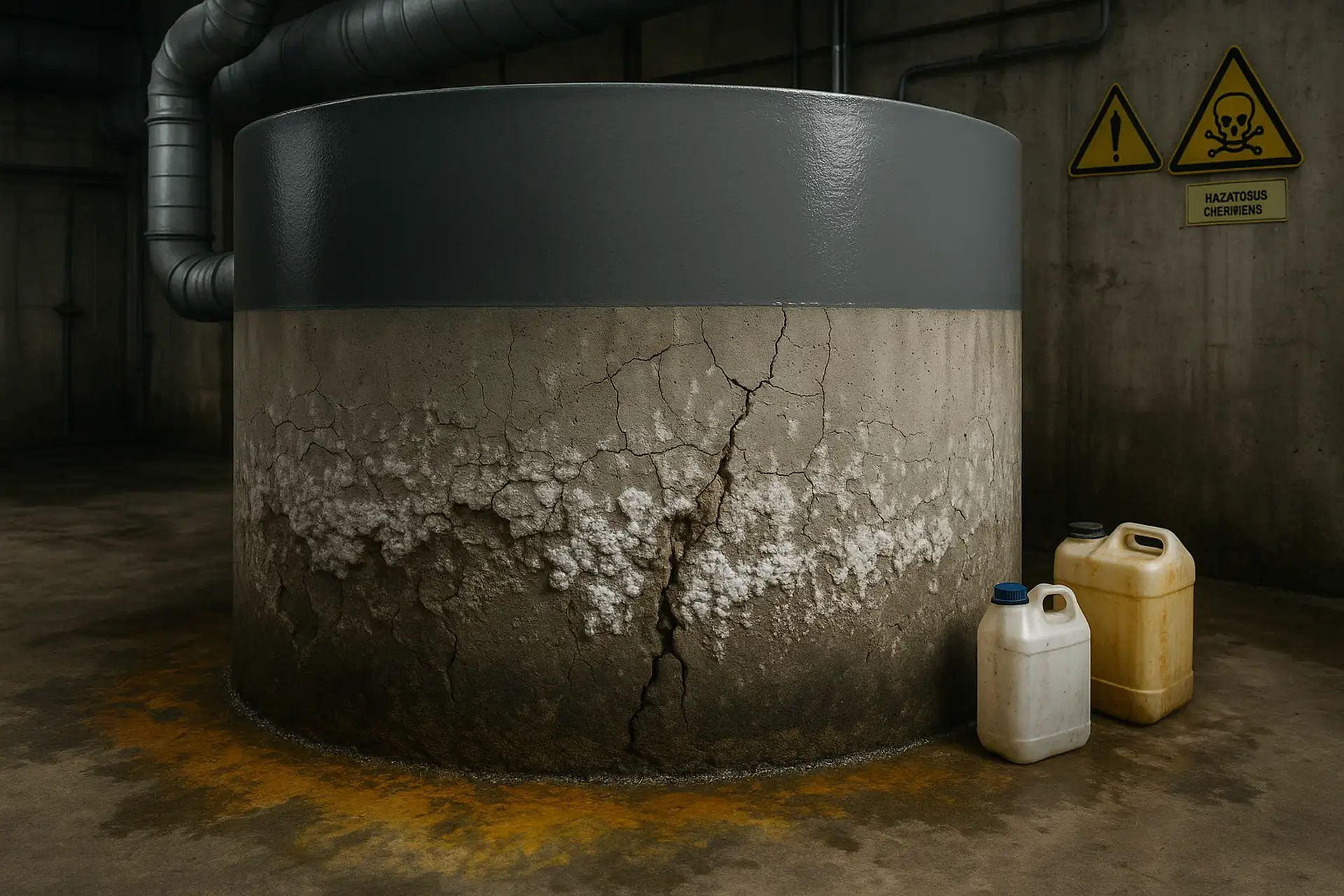 محافظت از بتن در برابر عوامل مخرب شیمیایی