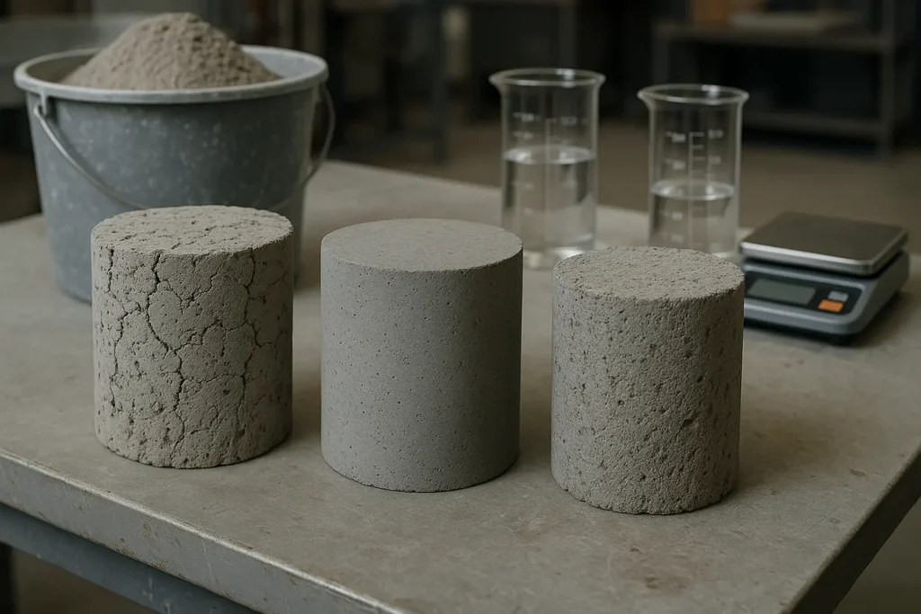 نقش آب در طرح اختلاط بتن با دوام